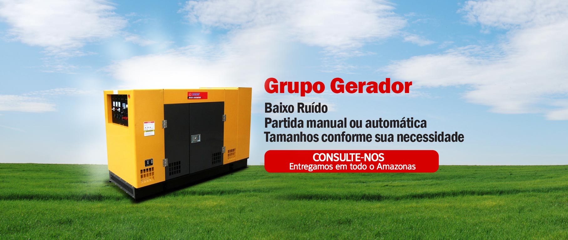 GERADORES DE ENERGIA À DIESEL OU GASOLINA EM MANAUS